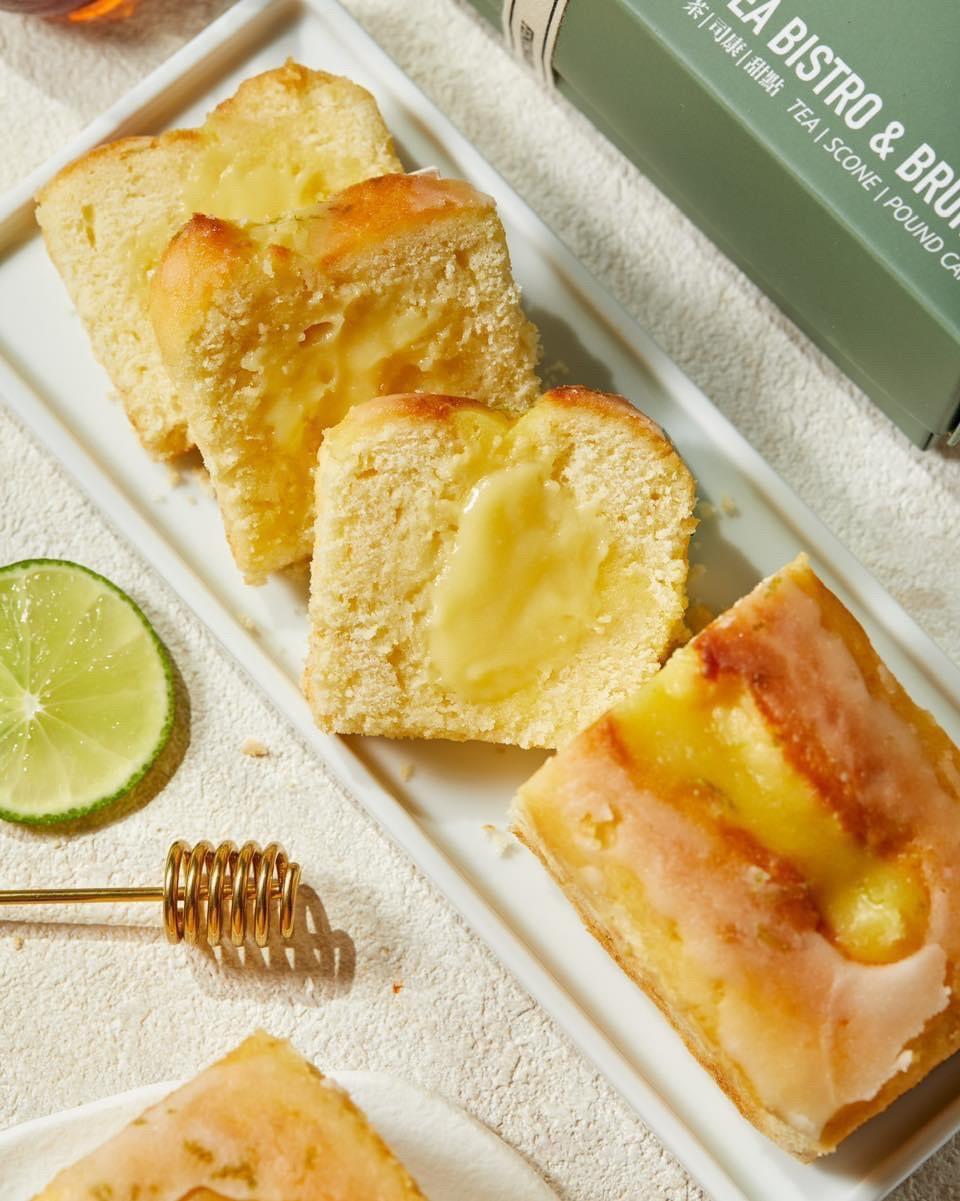 鳳茶人流心檸檬磅蛋糕